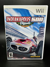Indianapolis 500 Legends (Nintendo Wii) *COMPLETE W/ MANUAL - TESTED*