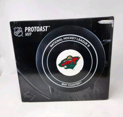 New Protoast Minnesota Wild NHL Hockey Puck Toaster Kitchen Accessory Rare