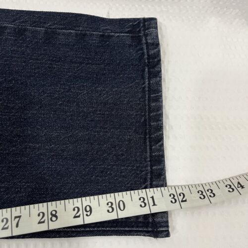 Volcom Vorta Jeans Mens 34 Blue Denim Slim Straight Leg Button Skater 34x32 - Picture 8 of 9