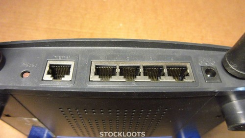 Linksys WRT54G V.7 4-Port 10/100 Wireless G Router 2.4GHz 802.11g + 2x ANTENNAS - Afbeelding 2 van 3