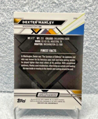2024 Topps Composite Dexter Manley #250 | eBay