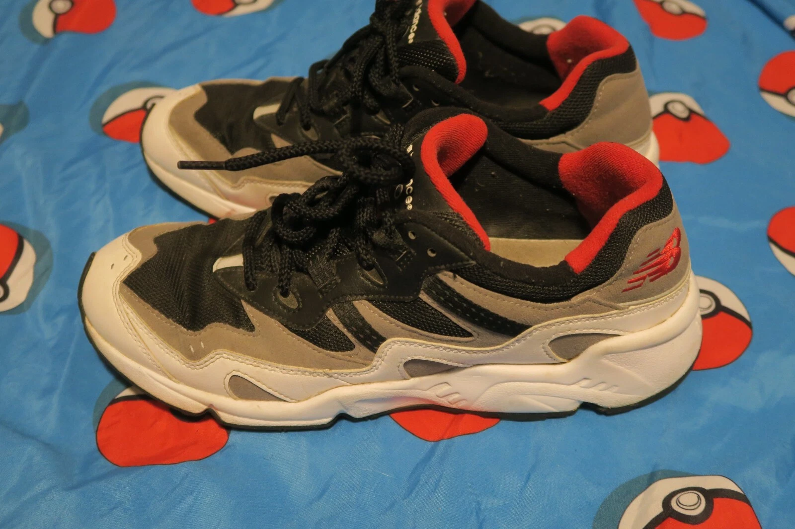 New Balance 850 Classic Bianco Grigio Rosso Nero (ML850YSB) Uomo Taglia 11