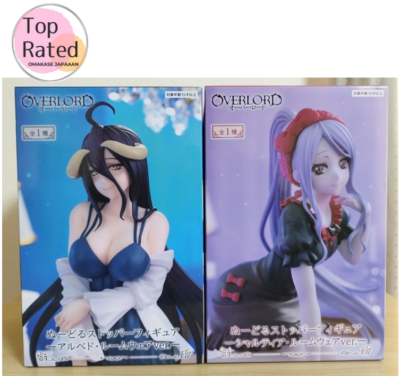 Overlord Noodle Stopper Figure Albedo & Shalltear Roomwear ver