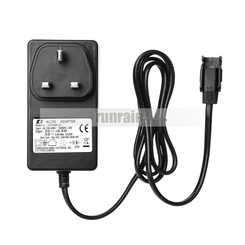 Kaidi AC Adapter KDDY008F 29V 2A for Electric Sofa Power Recliner Lift ...