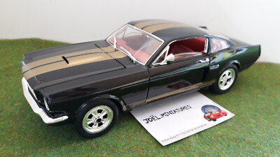 Ford Mustang GT 350H Fastback Black Gold Strips 1/18 JOUEF EVOLUTION Car Min