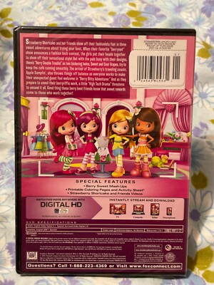 DVD Strawberry Shortcake Berry hi Tech Fashion BRAND NEW | eBay