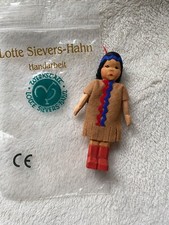 Lotte Sievers Hahn Indianerin, Nativ, Holz, W...