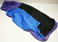 Lego Target Dog Sweater Coat Jacket LARGE Color Block Pullover Hooded 21" Back