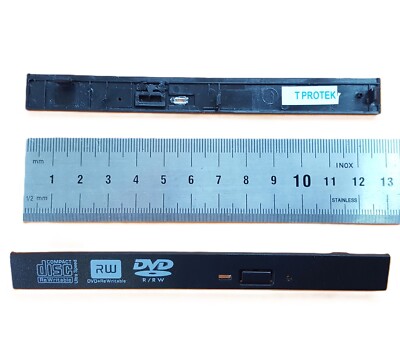 12,7 mm DVD Laufwerksblende Blende Bezel komp. für eMachines, Advent, BenQ , HP