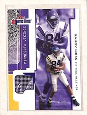 2001 Fleer Game Time #82 Randy Moss  NM