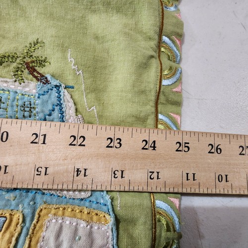 Ruby Rd Woman Lightweight Jacket 16W Sage Green Hawaii Embroidery Pockets Cuffs - Picture 24 of 24