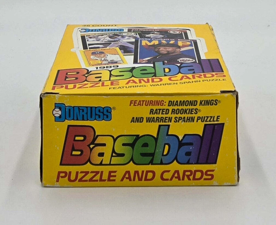 1989 Donruss Baseball Cards Wax Box (36 Packs) Possible Ken Griffey Jr Rookie - Image 2 of 2