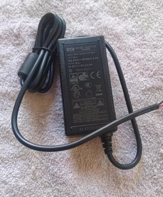 Gve GM53-240100-F 24V 2A Output Port Bare Wires Transformator Netzteil Ladegerät