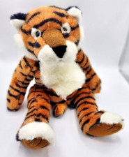 Russ Berrie Co Tickles Tiger Plush Stuffed 1265 Vintage Bengal Orange Black