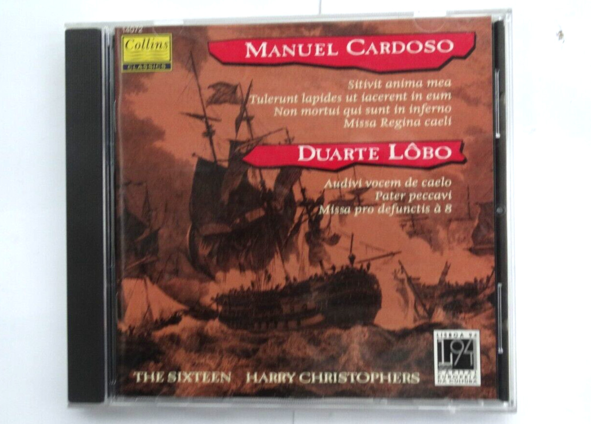 Cardoso: Sitivit Anima Mea , Duarte Lobo: Pater Peccavi  Sixteen Christophers CD