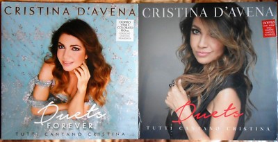 cristina d'avena duets forever+ tutti cantano cristina 4 lp rare limited edition