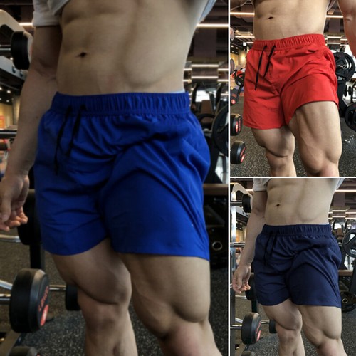 Short Sport Homme Coton Respirant – Short Course, Jogging, Fitness, Confortable Et Léger