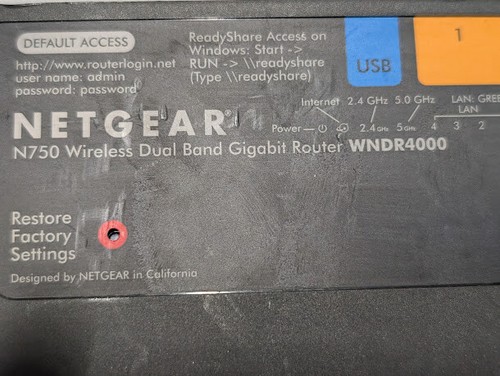 Netgear N750 WNDR4000 Wireless Router - Used, No Accessories - Picture 8 of 10