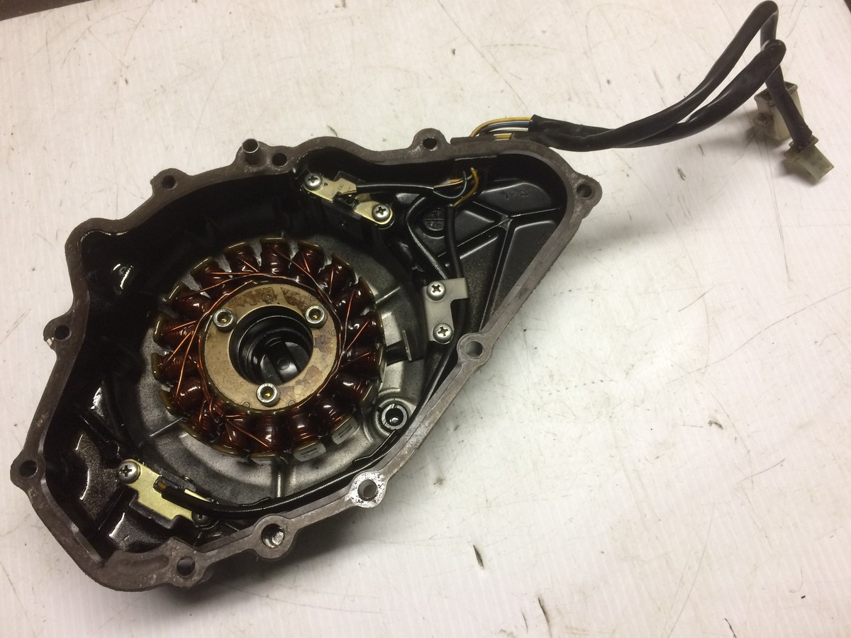 OEM stator & cover from 1989 KAWASAKI Ninja EX500 motorcycle