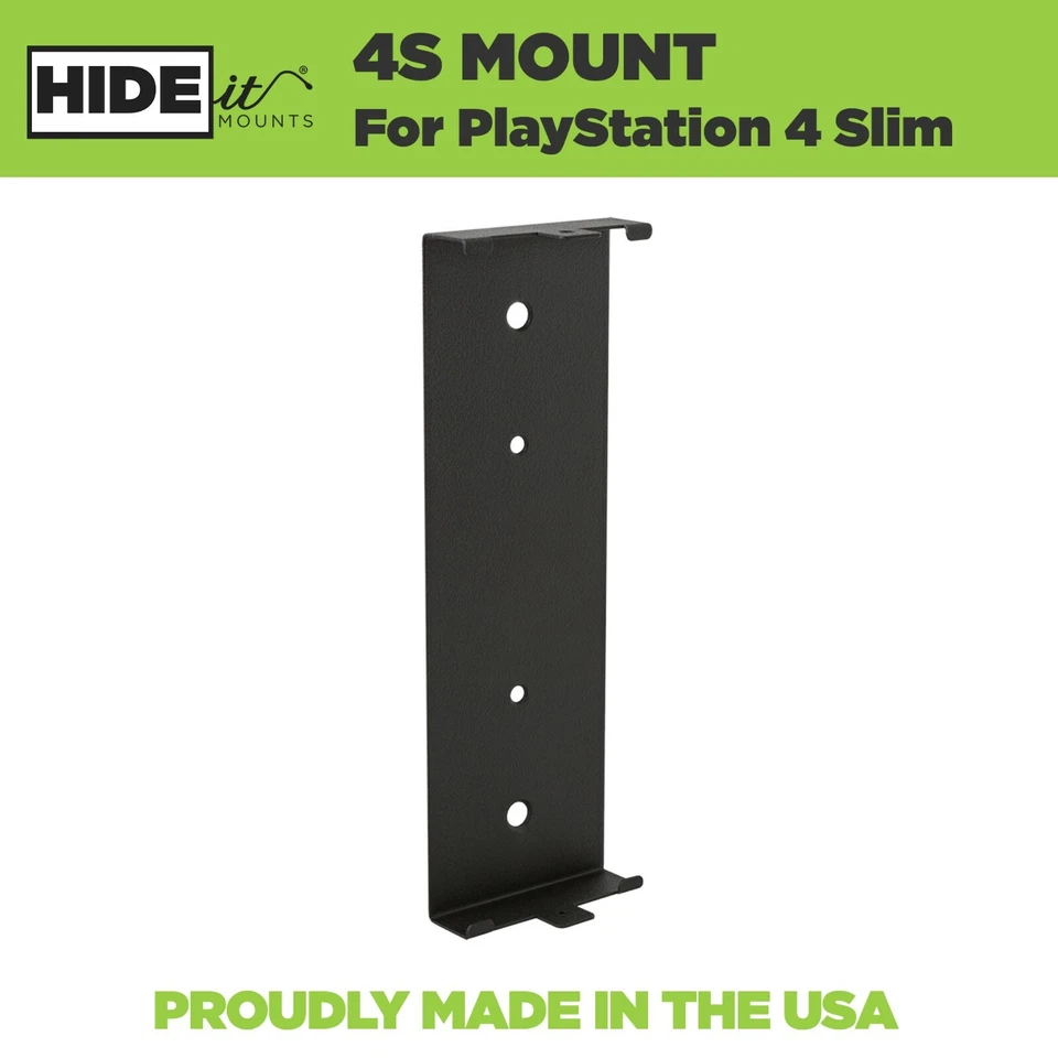 HIDEit 4S Mount - PlayStation 4 Slim Wall Mount - Made in the USA - Image 2 of 4