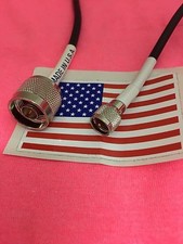20" N Male to Mini UHF Male RG58 jumper pigtail Cable MADE IN USA