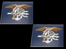 TWO 2 SEAL TEAM BUMPER STICKER DECAL BIN LADEN 911 1 2 3 4 5 6 8 US NAVY VETERAN