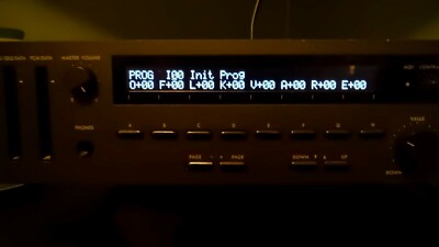 Korg M1 M1R M1REX (Super Enhanced Black) LUX PMVA LED Display ! | eBay