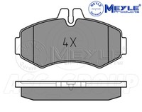Meyle Bremsbelagsatz, Vorderachse Mit Antikratzplatte 025 230 2220