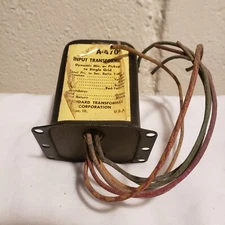 Stancor 4709 Mic To Grid Transformer Vintage