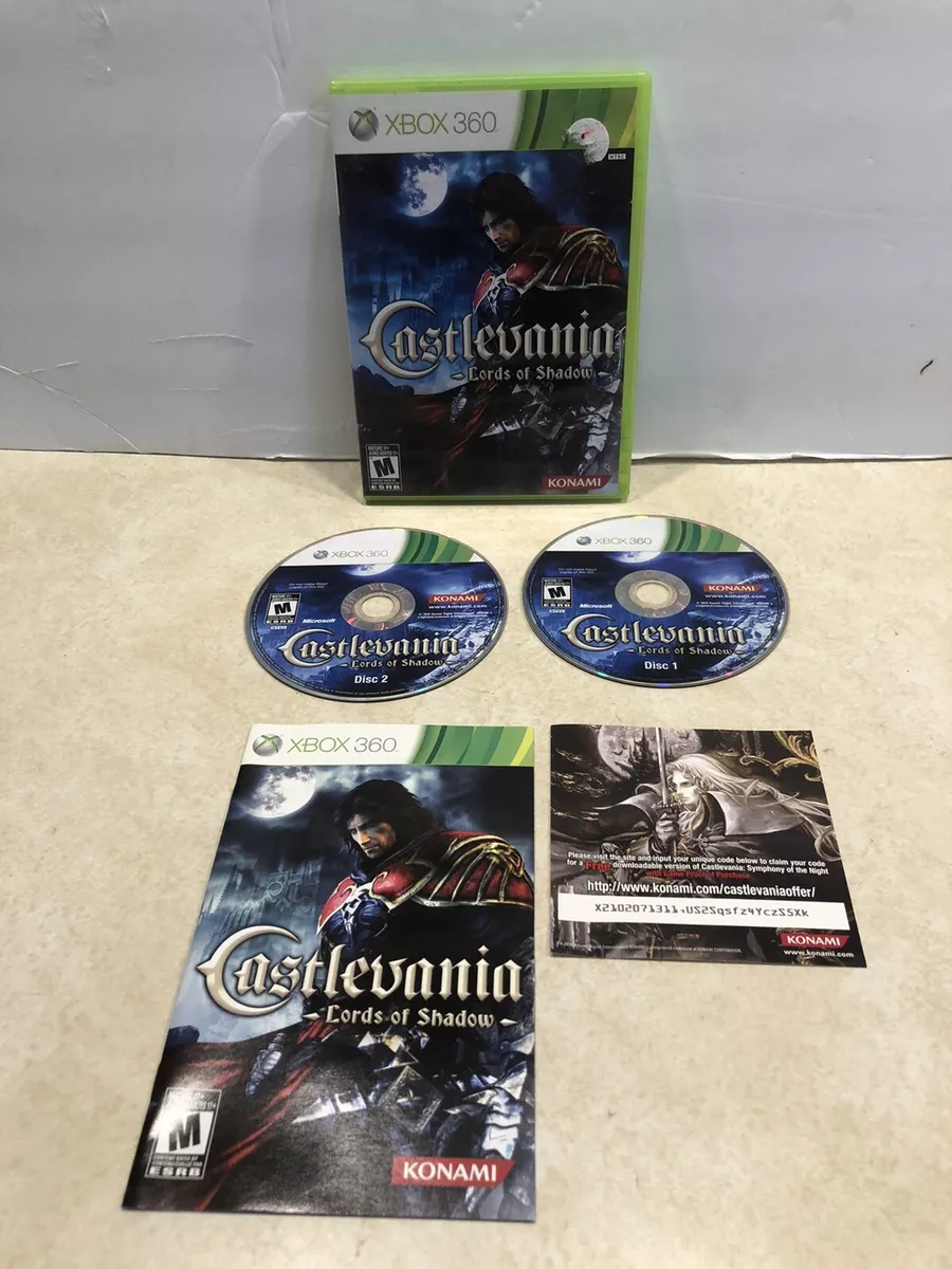 Castlevania Lords of Shadow 1 Microsoft Xbox 360 Complete w/ Manual