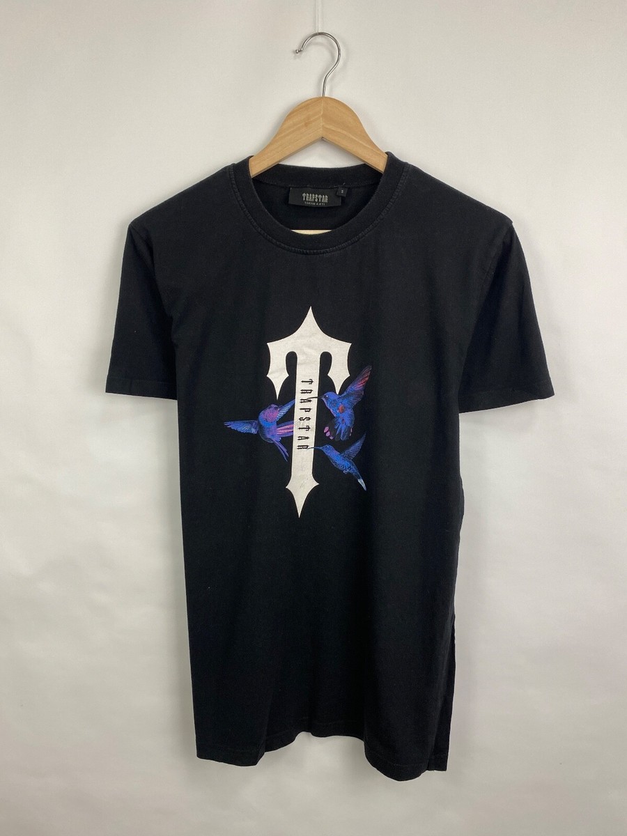 TRAPSTAR t-shirt Rare Retro Hype Y2K Core size S color black