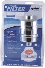 Sprite Shower Filter Unit Chrome Nature's Sunshine