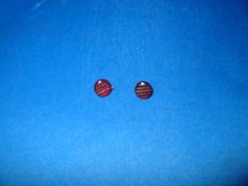 Pair Tonka Plastic Red Crosshatch Tail Lights Toy Part TKP-055