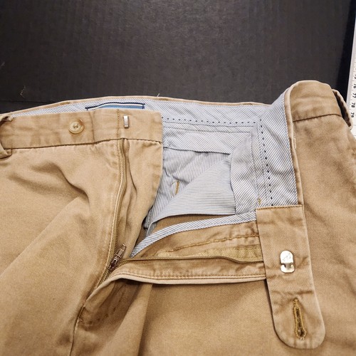 Peter Millar Shorts Mens 33 Beige 8 inch Inseam Pima Cotton - Picture 4 of 6