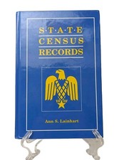 State Census Records by Ann S. Lainhart (1992) Hardcover, Reprint)