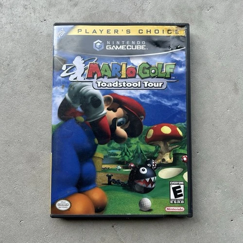 2003 Mario Golf Toadstool Tour Nintendo GameCube Complete W/Manual