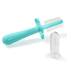 Baby Finger Toothbrush – BPA-Free & Phthalate-Free, Teal, 1 Pk, Infant & Toddler