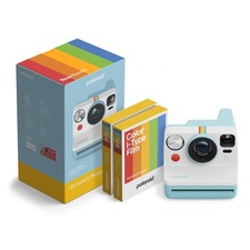Polaroid Now 3rd Gen I-Type Instant Camera Arctic Blue Film Bundle 16 Photos
