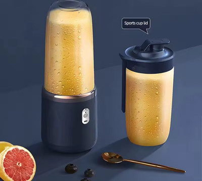 Portable Blender USB Wiederaufladbar Smoothie Maker To Go 2 Cups BPA-frei Fitnes