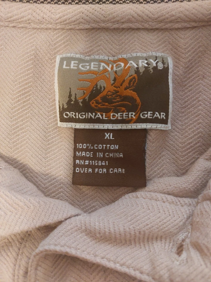 Camisa Legendary Original Deer Gear XL Foto 3 de 4