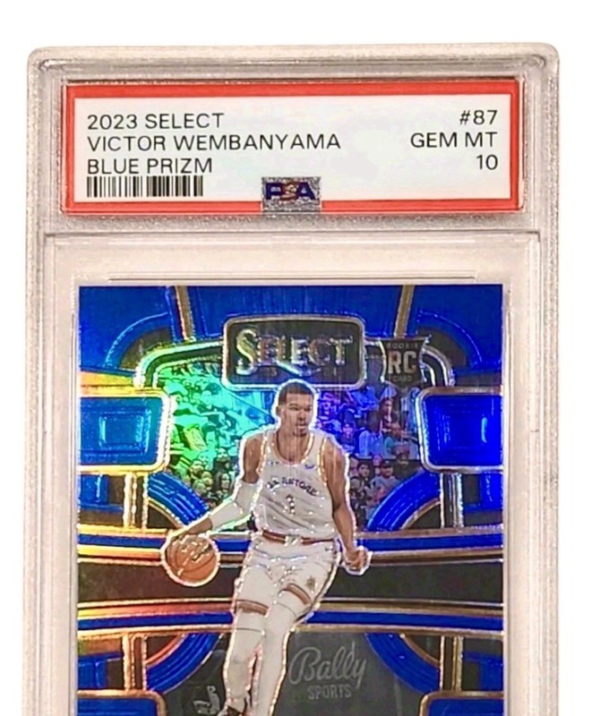 Victor Wembanyama Rookie PSA 10 Reflective Prizm 2023 Panini RC Spurs