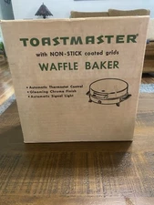 New Vintage Toastmaster Waffle Baker Maker W 252 Factory Sealed Box