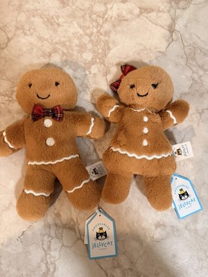 Jellycat My Name Is Jolly Gingerbread Fred And Ruby