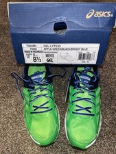 Tenis ASICS gel-lyte33 - Zapatos para correr para hombre talla 8,5 - T2H2N verde azul manzana