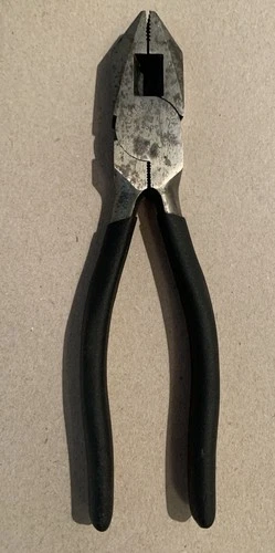 Vintage Craftsman 7.25” Electrician Lineman Pliers 45091 Made In USA