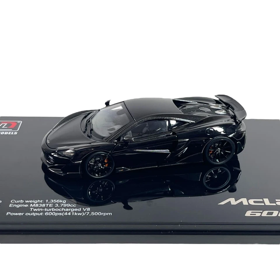 Modellino Auto LCD Models 1/43 McLaren 600LT Black - Immagine 3 di 4