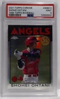2021 TOPPS CHROME 35TH ANNIVERSARY SHOHEI OHTANI #9 ANGELS PSA9 MSM