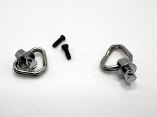 Pentax Super Program Strap Lugs with Rings and Mounting Screws Used Repair Part