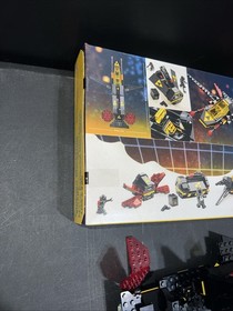 LEGO 6894 Blacktron I Invader Frm 1987 & 40580 Blacktron Cruiser. Read. Lot Of 2