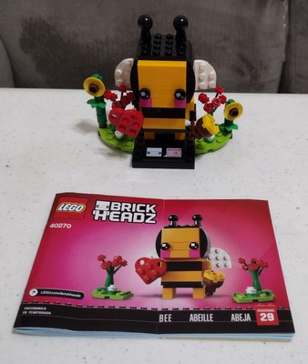 Lego 40270 BrickHeadz HONEY BEE Seasonal/Spring - Retired - Complete w/Manual